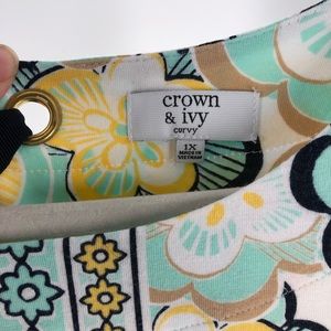 Crown & Ivy cotton dress